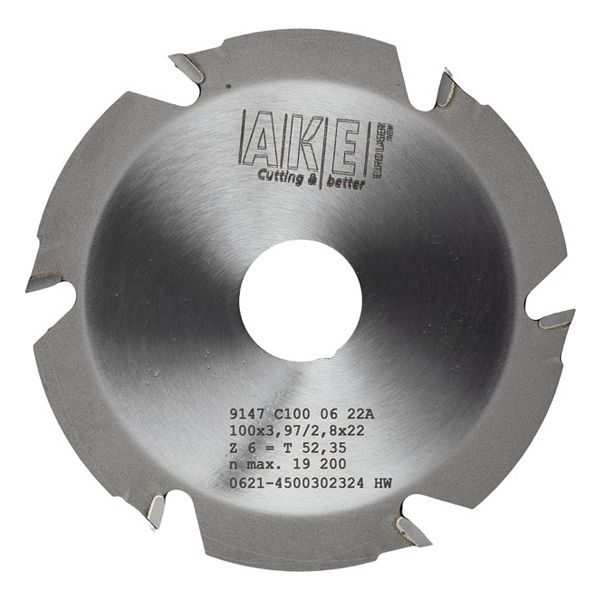 MTR-01 Kreissägeblatt Lamello 100 x 3,97 / 2,8 / 6T WF