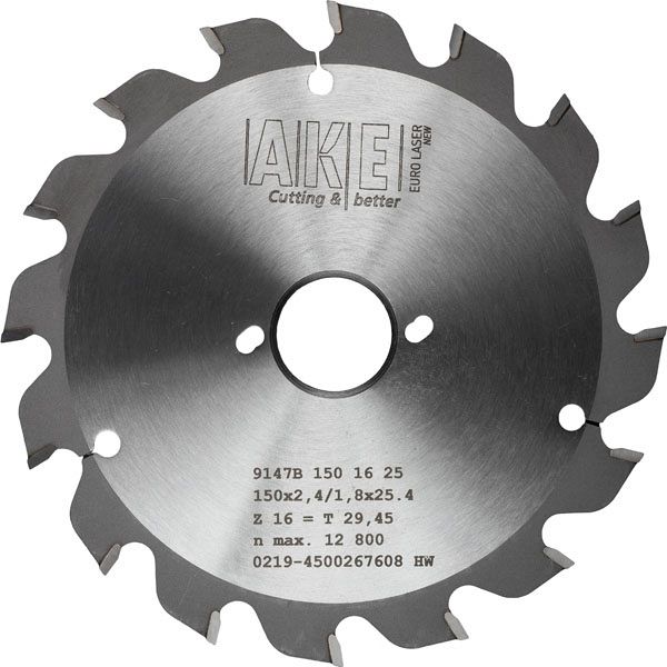 MTR-05 Kreissägeblatt Holz 150 X 2,4/1,8 Z= 16 T