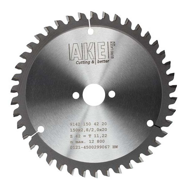 MTR-07 Kreissägeblatt Aluminium 150 X 2,8/2,0 Z=42 TF Neg.