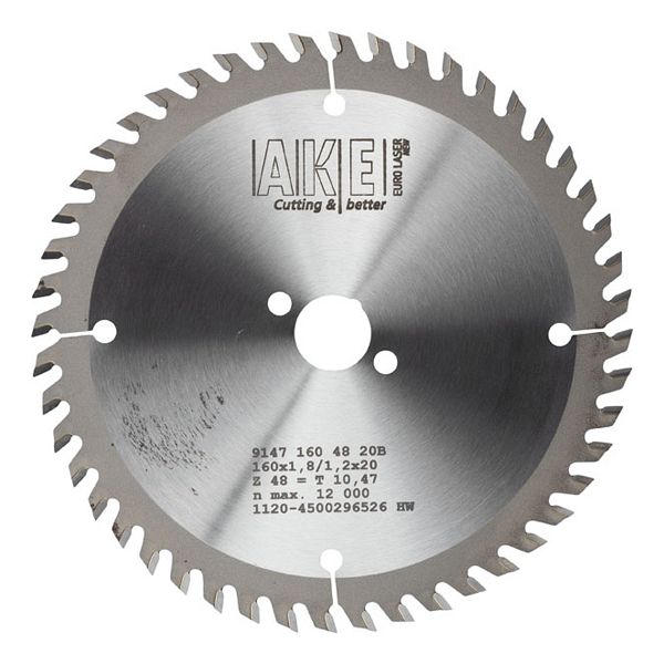 MTR-13 Kreissägeblatt Holz 160 X 1,8/1,2 Z= 48 W