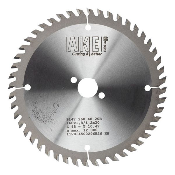 MTR-13 Kreissägeblatt Holz 160 X 1,8/1,2 Z= 48 W